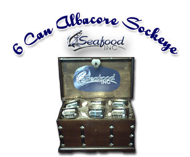 Albacore - Sockeye - Seafood Gift Baskets