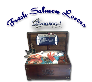 Fresh Salmon - Seafood Gift Baskets